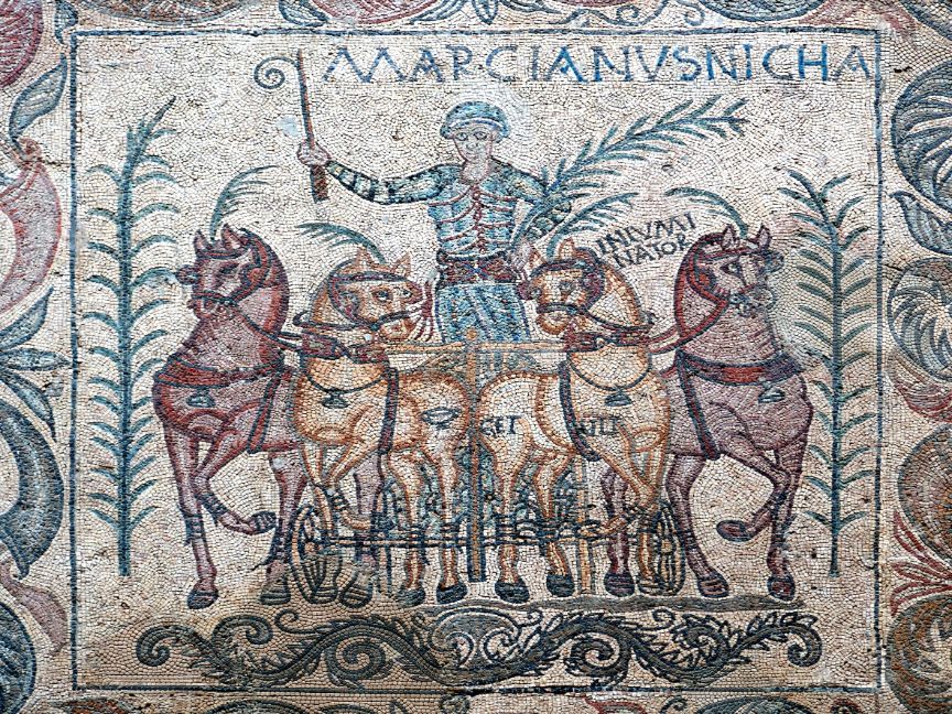 CALCETINES MOSAICO DE LOS AURIGAS