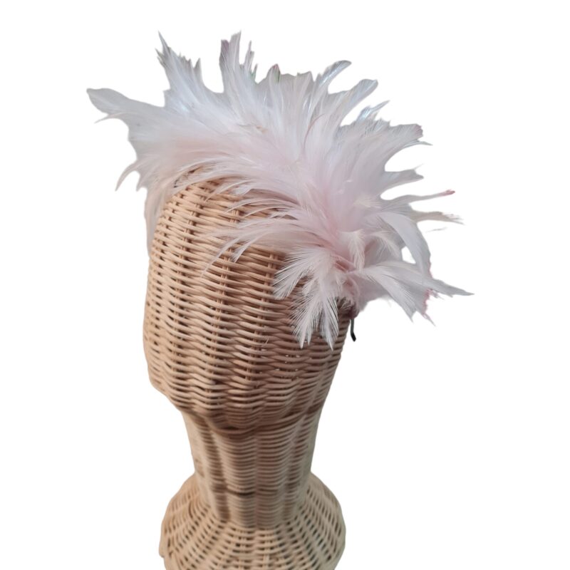 DIADEMA PLUMAS ROSA
