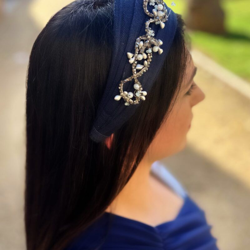 DIADEMA CASQUETE MARINO